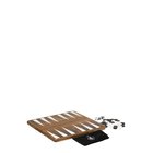 Gentlemen's Hardware Backgammon I Akacietræ - Brown - ONE SIZE x 41