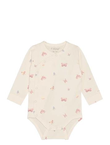 Fixoni Wrap Body Ls - Cream - 74