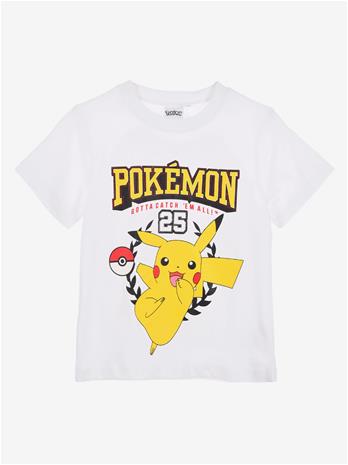Pokémon T-paita, Valkoinen, 140-146