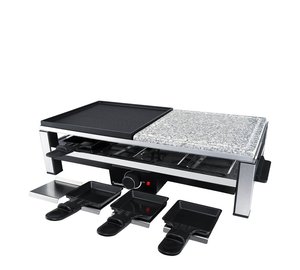 Steba - Raclette RC108 2000W Musta/Teräs