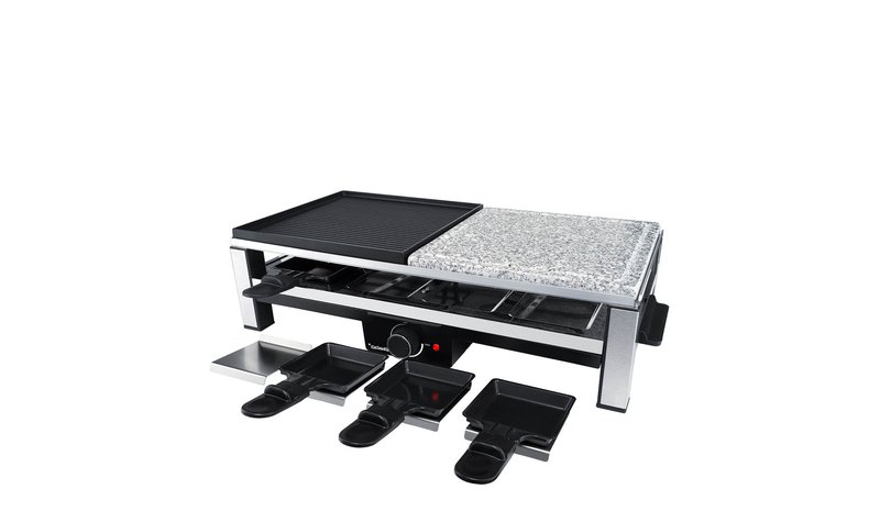 Steba - Raclette RC108 2000W Musta/Teräs