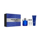 Hajuvetelahjasetti Montblanc Legend Blue EDP puumainen aromaattinen miehille
