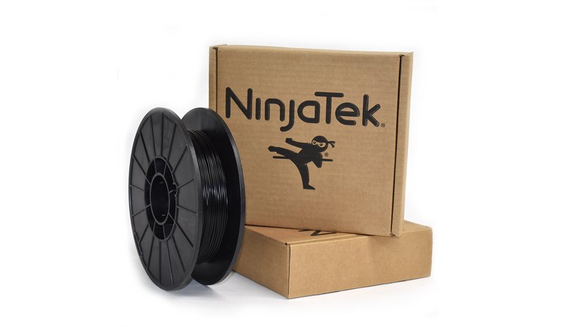 Ninjaflex Filament - 1.75mm - 0.5 Kg - Midnight Black