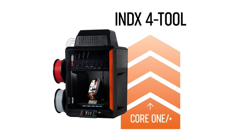 Prusa Core One/+ Indx 4-tool Conversion Kit