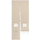 Ferm Living Settle Door Curtain - Off-white Tyynynpäällinen 85x205 Cm - Pelit Puuvilla Luonnonvalkoinen - 1104273082