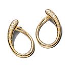 Pandora Organically Shaped Stone-Set Hinged Hoop korvakorut 264660C01