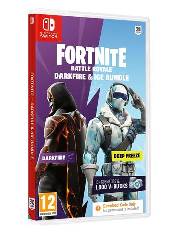 Fortnite Darkfire & Ice Bundle, Nintendo Switch -peli