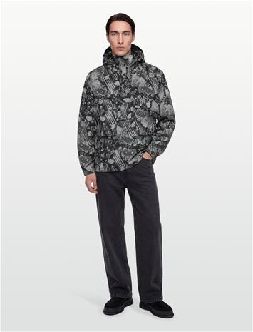 Lyle & Scott Printed Smock Jacket - Multi/patterned - XXL