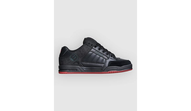 Globe Tilt Skeittikengät black / red / charcoal