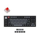 Keychron Q3 Pro -langaton mekaaninen näppäimistö, K Pro Red, Carbon Black