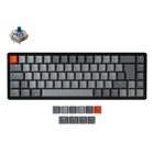Keychron K6 65% -langaton mekaaninen pelinäppäimistö, Gateron Blue, musta