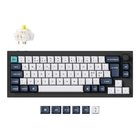 Keychron Q2 Max 65% Q2M-M4-BO -langaton mekaaninen pelinäppäimistö, Gateron Jupiter Banana, Carbon Black