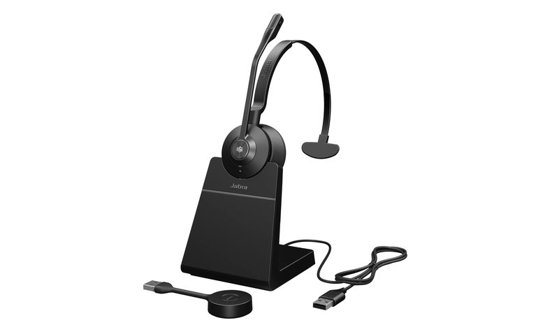 Jabra Engage 55 MS USB-A DECT -langaton kuuloke mikrofonilla + latausteline