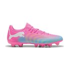 PUMA Future 9 Play FG/AG Showtime - Poison Pink/Aurinkovirta/Sininen/Valkoinen
