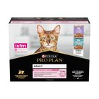 10x85g PRO PLAN Cat Adult Delicate Digestion kalkkuna & merikala PURINA