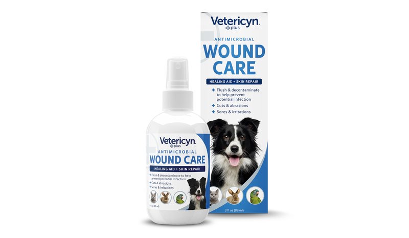 89ml Vetericyn Plus -haavan- ihonhoitosuihke koirille