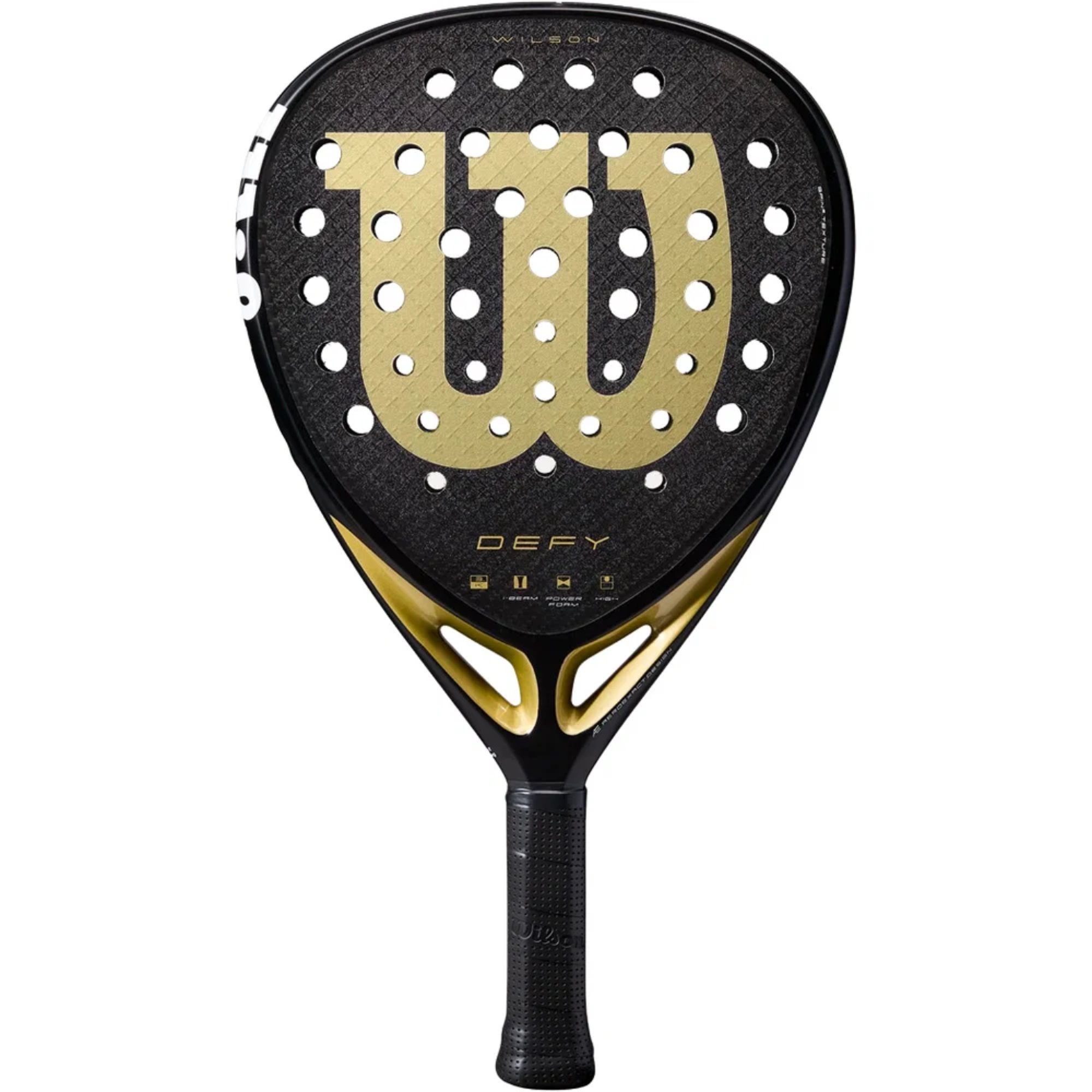 Wilson - Defy V1 Padelmaila - 3K Carbon voima ja SpinÂ² edistyneille ja ammattilaispelaajille