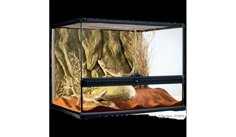 Exo Terra Terrarium Natural Medium Wide - 60 x 45 x 45 cm