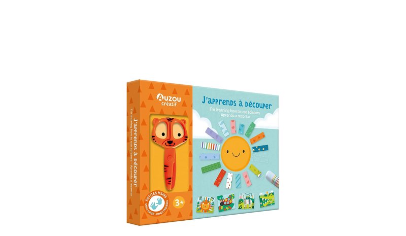 Auzou Activity Kit - Learn To Use Scissors - Multi/patterned - ONE SIZE