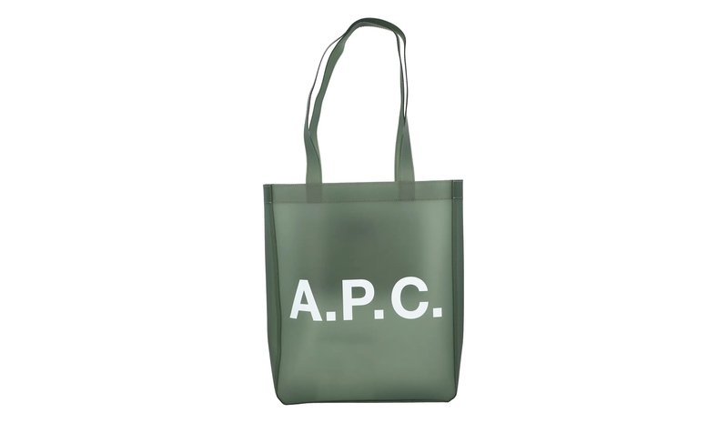 A.P.C. Lou Tote Bag - Green - ONE SIZE