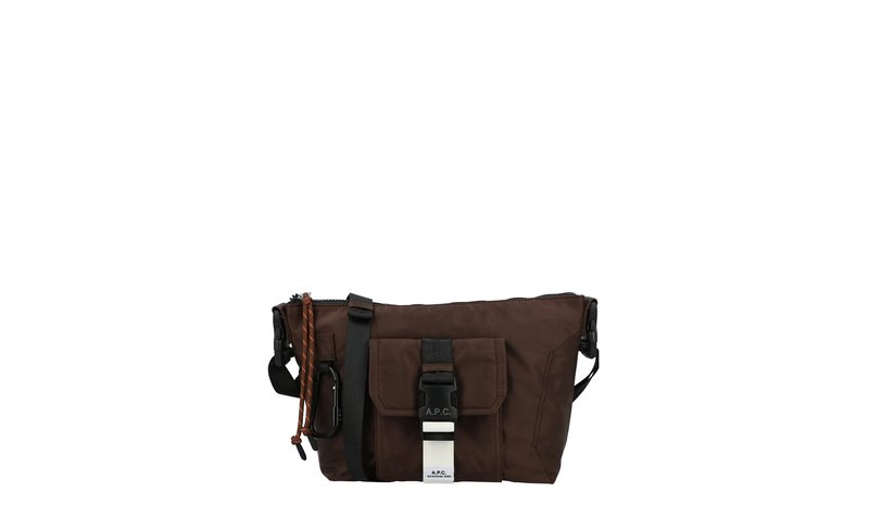 A.P.C. Trek Shoulder Bag - Brown - ONE SIZE