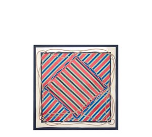 Mango Chain-Print Scarf - Red - ONE SIZE