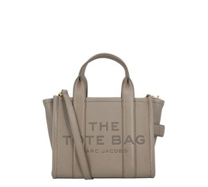 Marc Jacobs The Leather Small Tote Bag - Grey - ONE SIZE