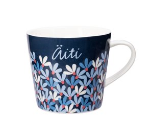 Koti Äiti silmu sininen 3,5 dl muki