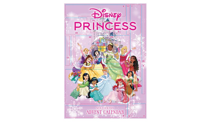Disney Prinsessa kirjoitustarvike joulukalenteri