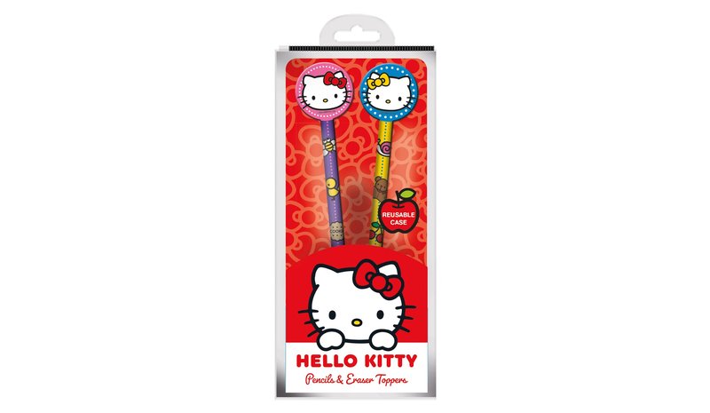 Hello Kitty kynät koristeilla