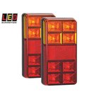 Led Autolamps 12V 150x80x22mm 2kpl yhdistelmätakavalo, Peräkärryt ja trailerit
