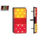 Led Autolamps 12/24V 150x80x24mm yhdistelmätakavalo, Peräkärryt ja trailerit