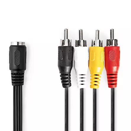 Nedis CAGL20475BK02 audio cable