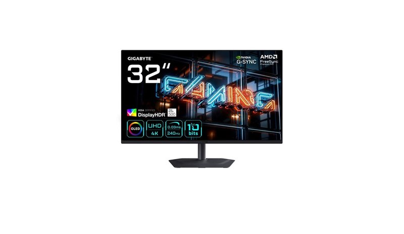 GIGABYTE MO32U24 - 3840x2160 (UHD) - 240Hz - QD-OLED