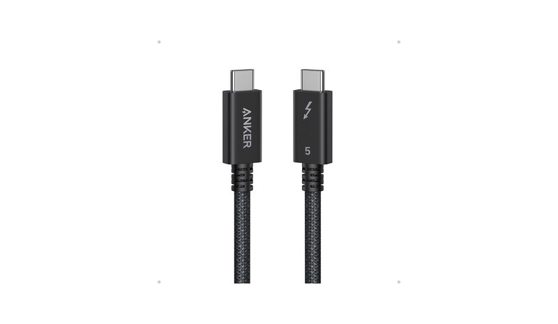 Anker Prime USB-C to USB-C Cable Thunderbolt 5 Cable - 1m - Black – kuva 1/2