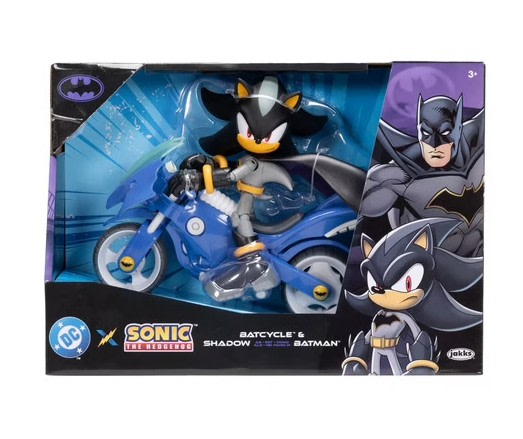 Sonic Leikkisetti Shadow + Batcycle