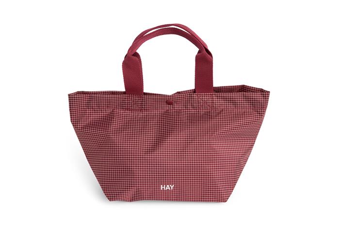 HAY - Grid Everyday Bag - Mini - Viininpunainen