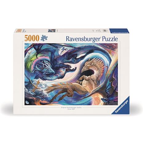 Ravensburger Dragon At Day and Night -palapeli, 5000 palaa