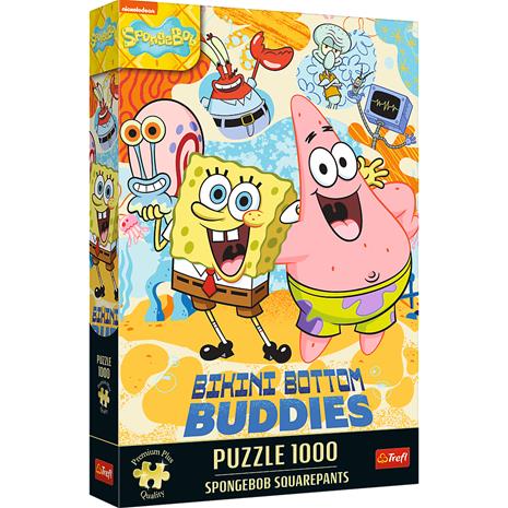 Trefl-palapeli SpongeBob SquarePants Premium Plus, 1000 palaa