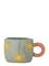 Bloomingville - Nini Cup - Blue - Stoneware – kuva 3