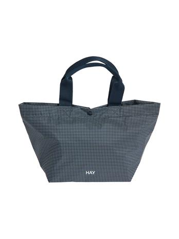 HAY - Grid Everyday Bag - Mini - Tummansininen