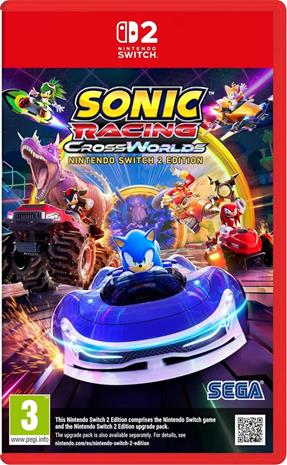 Sonic Racing: Crossworlds, Nintendo Switch 2 -peli