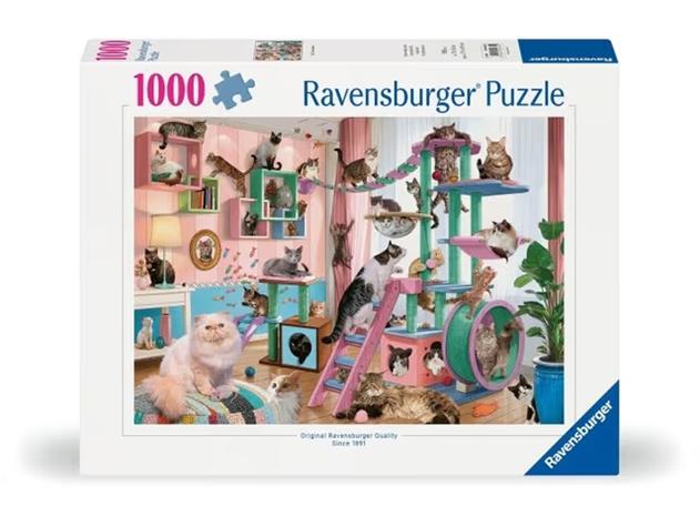 Palapelit Cat Tree Heaven palaa, Ravensburger
