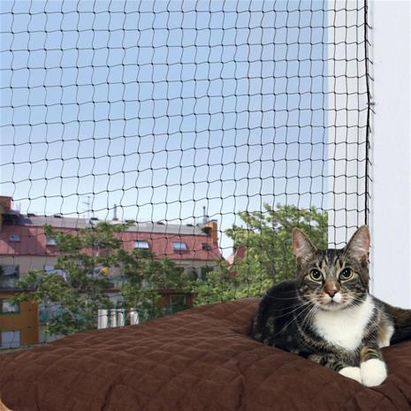Trixie Protective Net Balcony Black 4 x 3 m