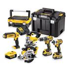 DeWalt Akkukonesarja DCK551P3T-QW 18V 3x5,0Ah, DCD796 + DCF887 + DCS331 +DCS391 + DCL050