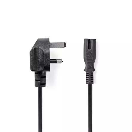 Nedis CEGL11140BK20 UK Virtakaapeli
