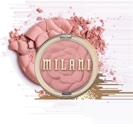 Milani Rose Powder Blush Romantic Rose, Meikkipohja