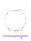 Mango Combined Necklace Pack - Purple - ONE SIZE