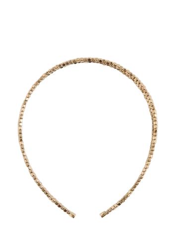 Mango Double Headband - Gold - ONE SIZE – kuva 1/3