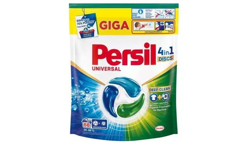 Pyykinpesukapselit Persil Discs Universal, 68WL